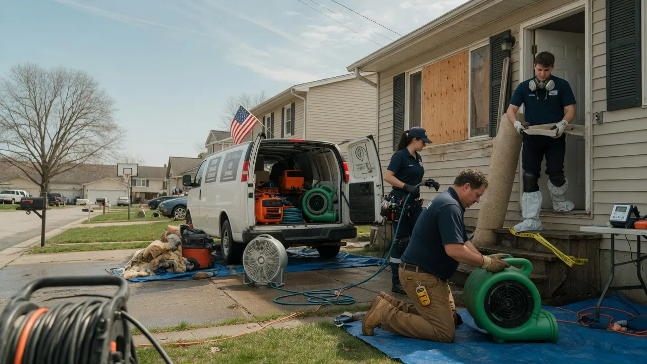 Water Damage Restoration in Brownsville, CA near me